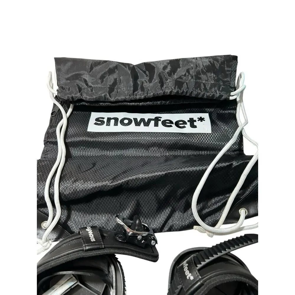 Snow Shoes Skates For Boots & Shoes Short Mini Skis Feet Snowblades Skiboards US